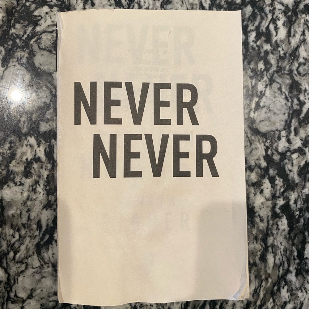Never Never by Colleen Hoover & Tarryn Fisher